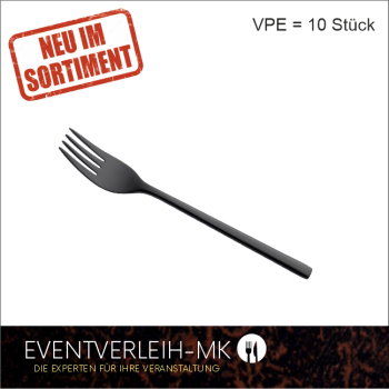 Menügabel 18/10 - Vintage/Schwarz